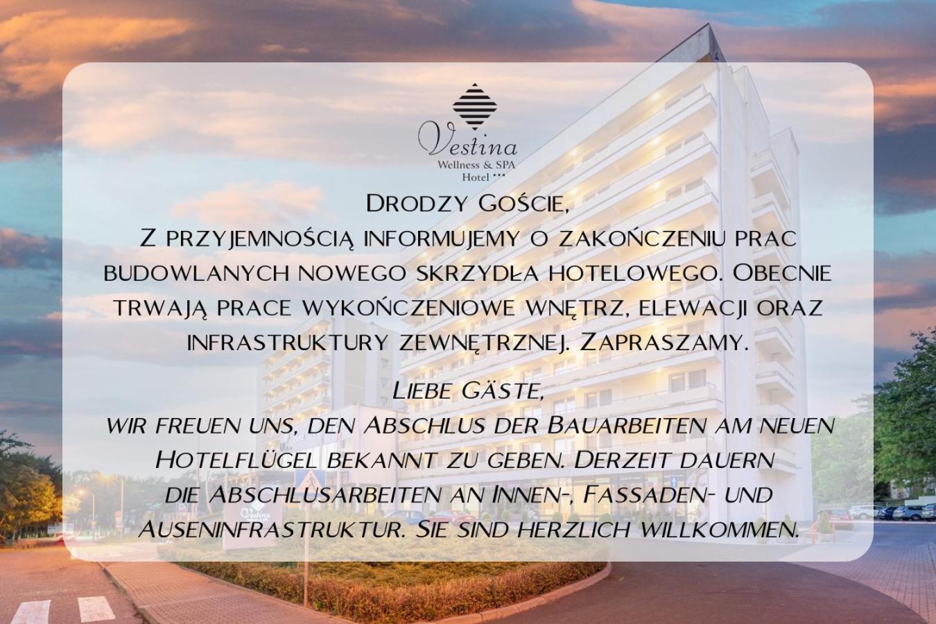 Vestina Wellness & Spa Hotel Miedzyzdroje Dış mekan fotoğraf